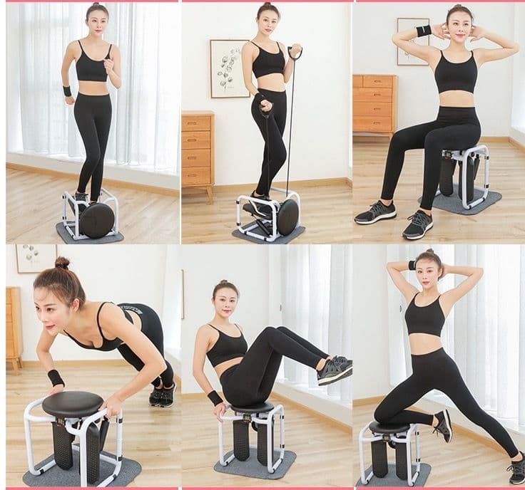 150キロスツール足踏み機械用ミニ油圧静音登山足機多目的フィットネス足踏み器器具