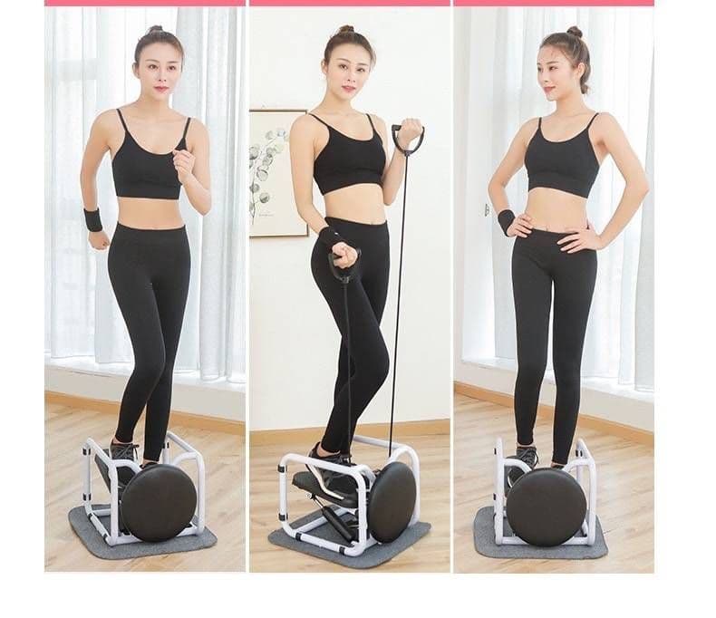 150キロスツール足踏み機械用ミニ油圧静音登山足機多目的フィットネス足踏み器器具