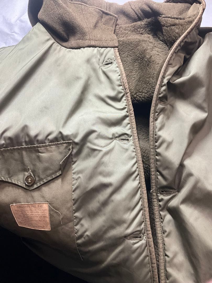 ミリタリー　M-48 ライナーパーカー　ビンテージ