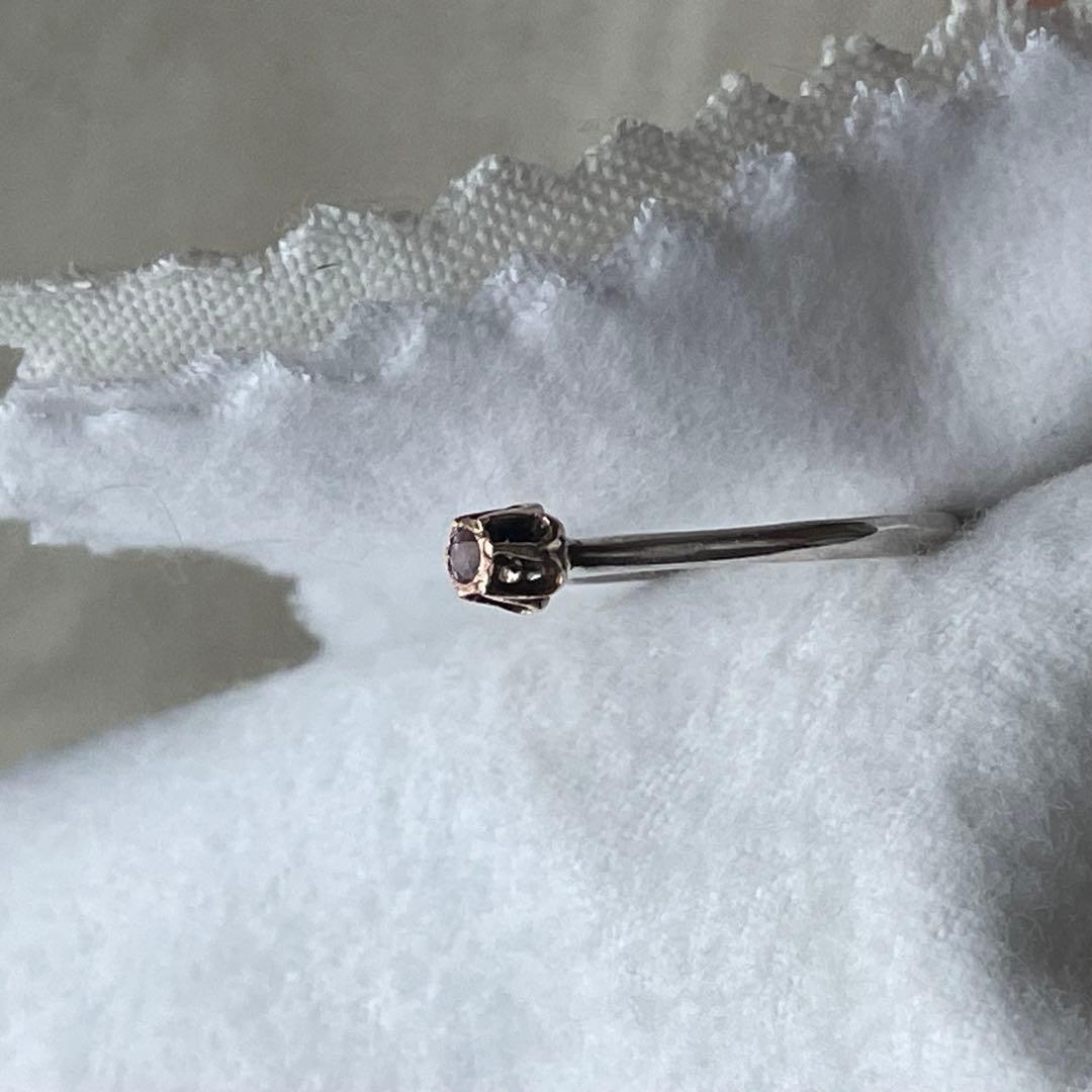 Rosa Maria ピンクサファイア シルバーリング