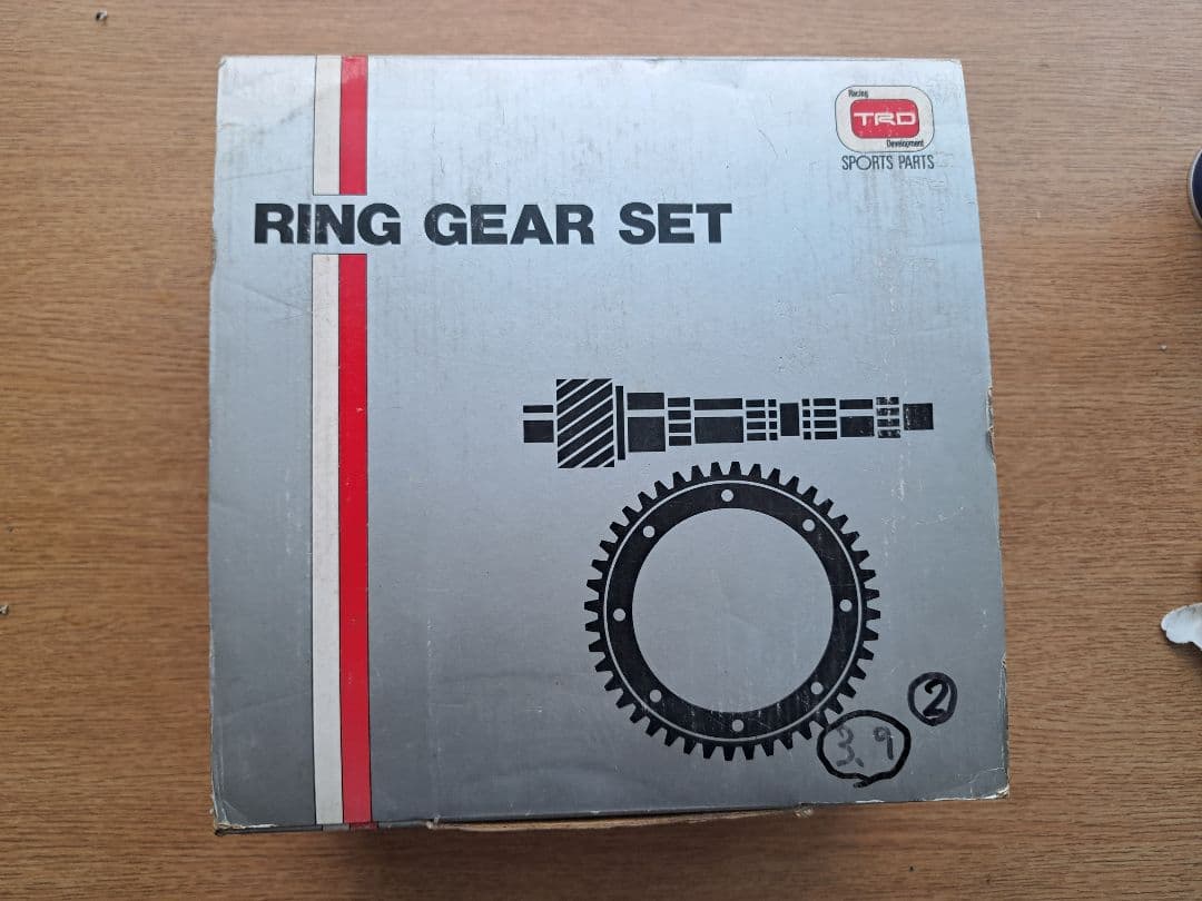 純正リングギヤセット中古 C56•C52用 ギヤ比3.941②