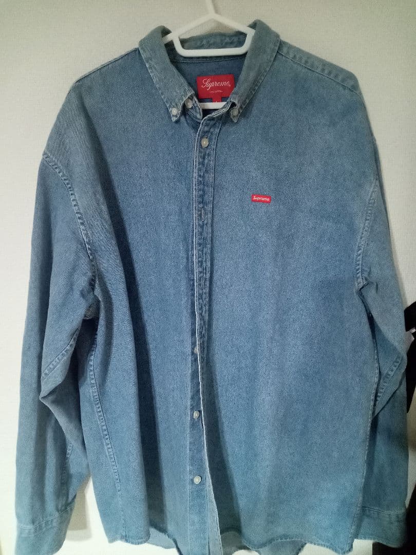 トップス Supreme Small Box Shirt Denim 2022