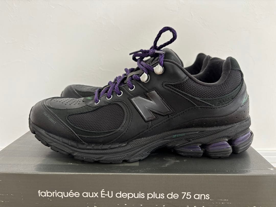 New Balance 2002R 29センチブラック/パープル