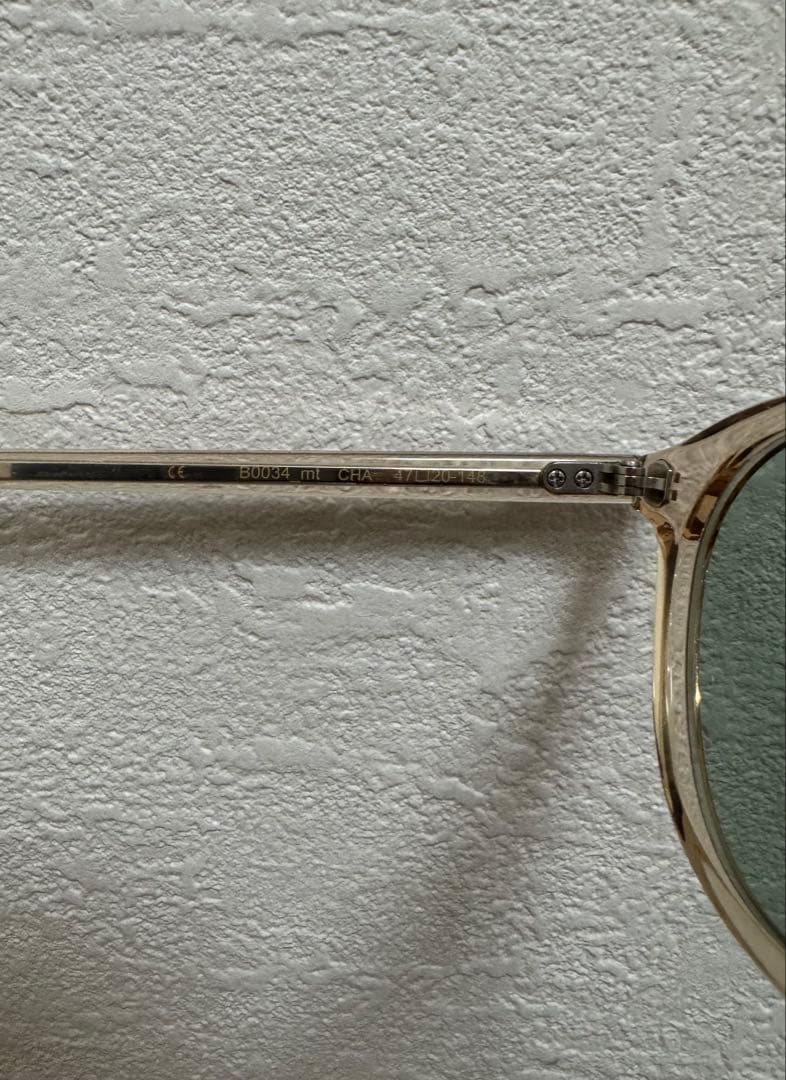 BLANC..ブラン サングラス B0034mt CHAMPAGNE M.GRN