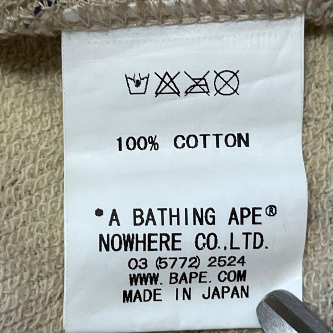 美品 アベイシングエイプ パーカー ラブジェネチェックカモ 迷彩