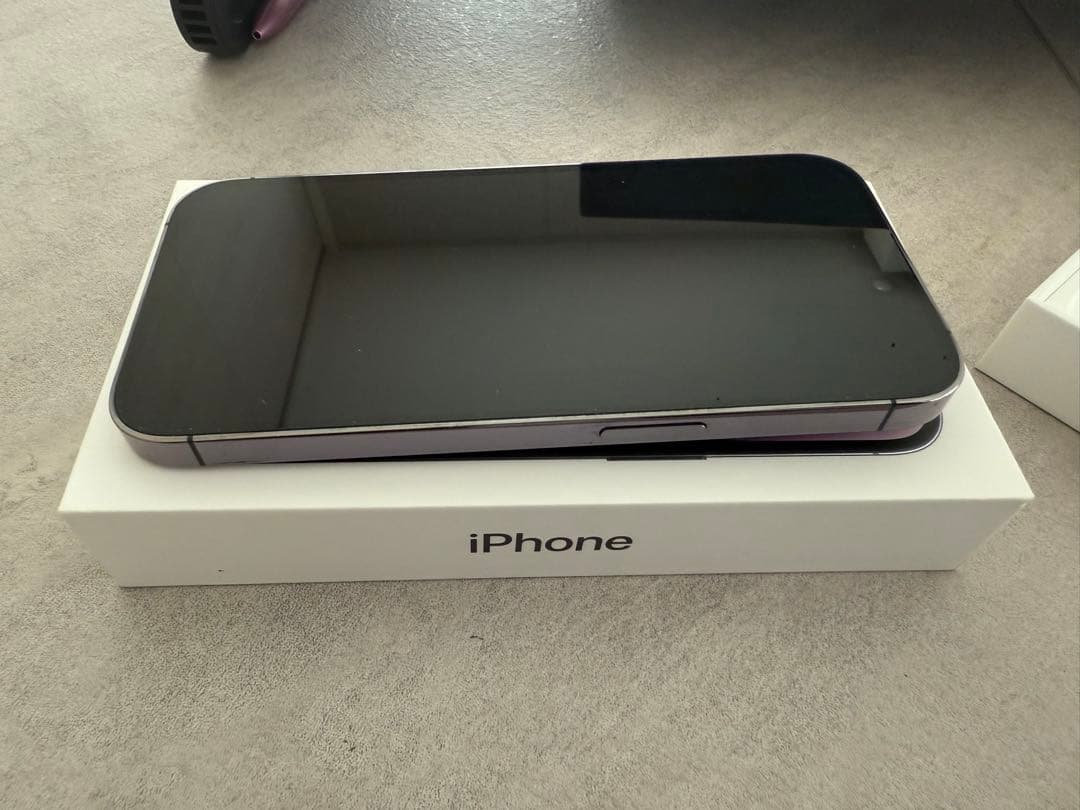 iPhone 14 Pro ディープパープル 256GB 箱新品同様