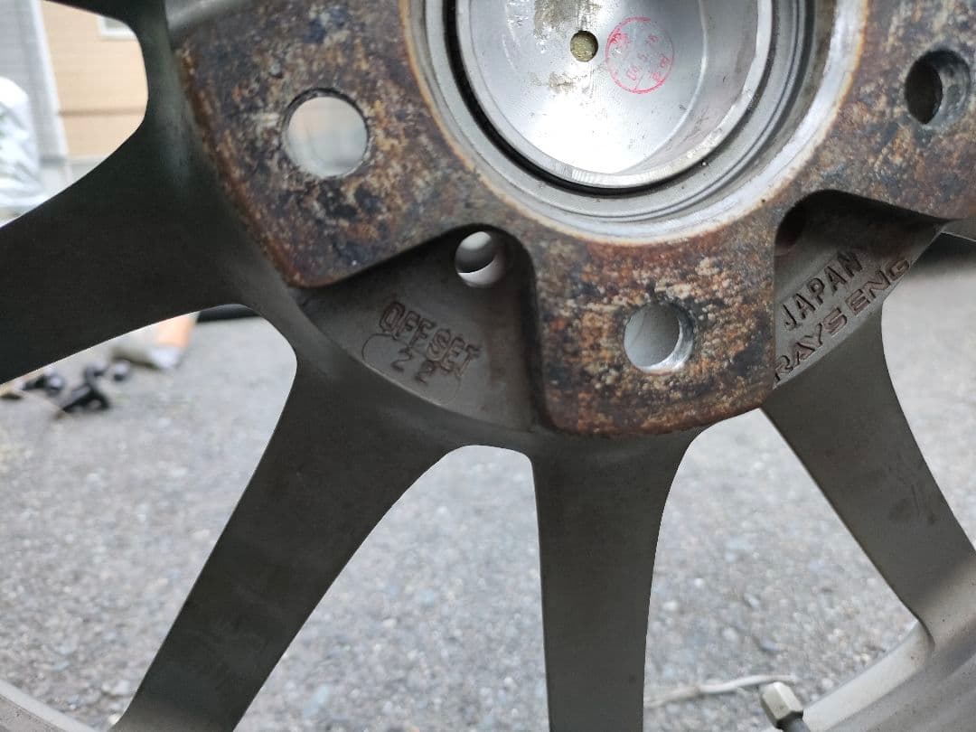 憂白 RAYZ prodrive GC-10E 18インチ 4本セット