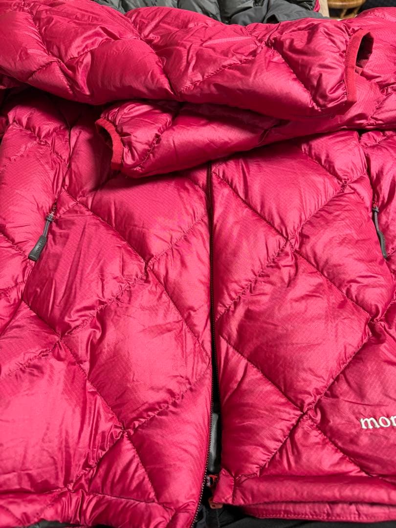 モンベル　ライトアルパインダウンパーカ　チェリーレッド　 レディース　Ｌ