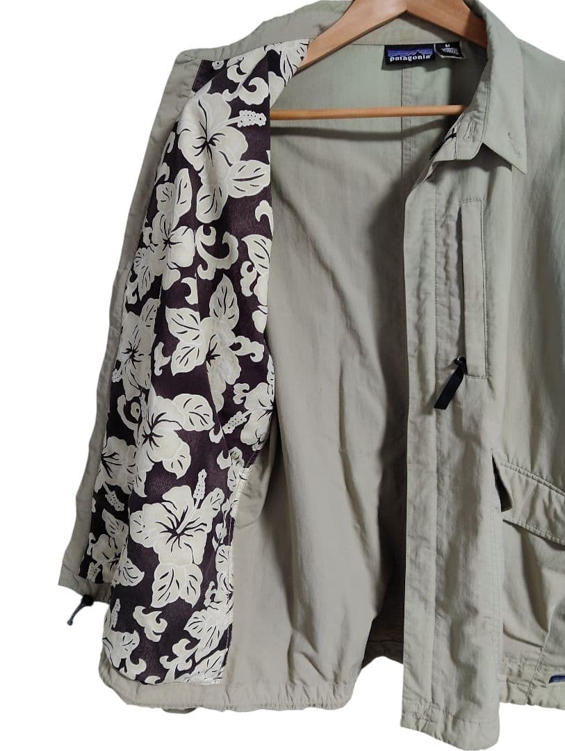 patagonia★ ベージュグリーン★ ジャケット