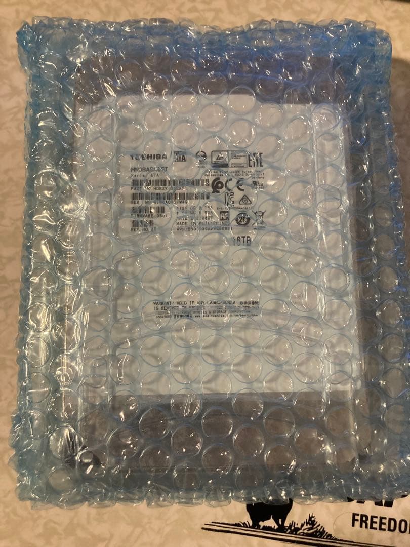 ラ*屋様 新品 東芝 内蔵HDD 16TB MN08ACA16T/JP