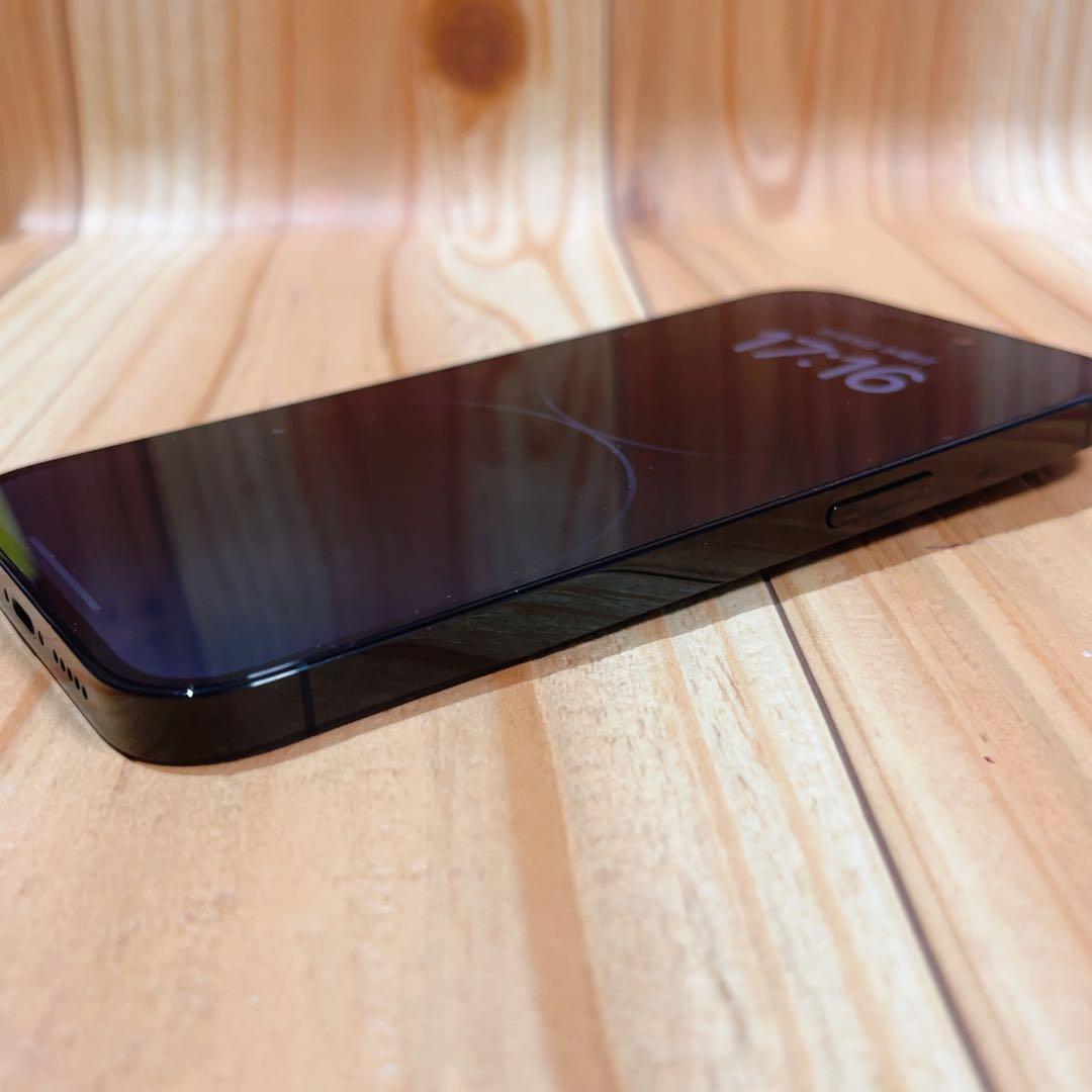 SIMフリー 本体 iPhone 14 Pro 256 GB ブラック 555