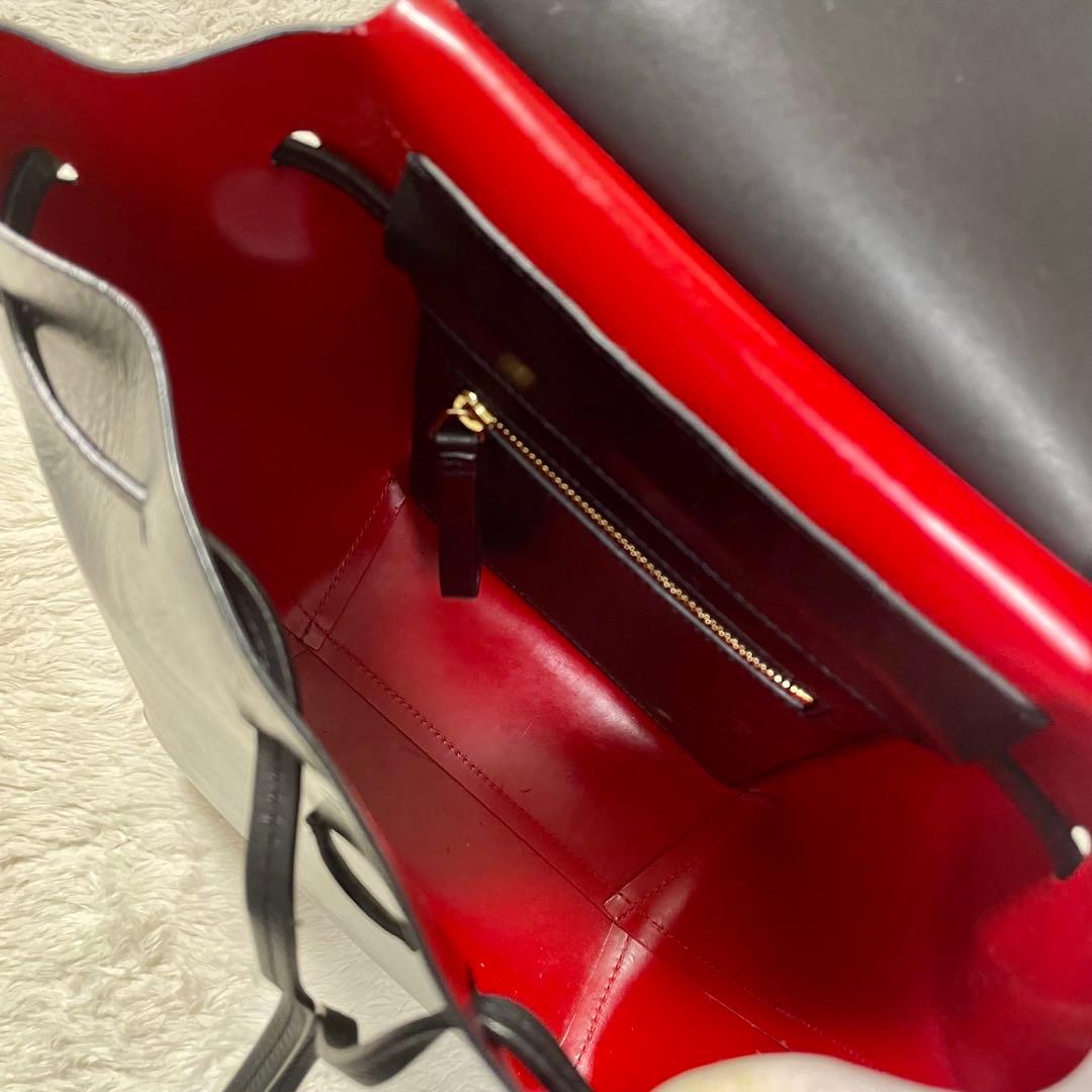 美品 Mansur Gavriel マンサー ガブリエル フラップレザーリュック