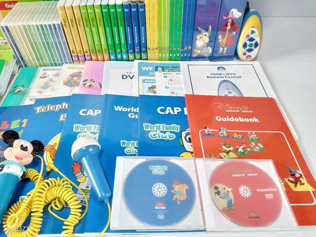 2018年 未開封多数 新子役 ストレートプレイDVD ディズニー英語 DWE