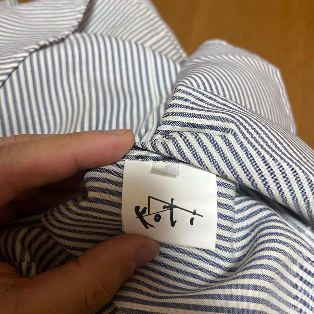 koti beauty&youth merino wool ウール　シャツ