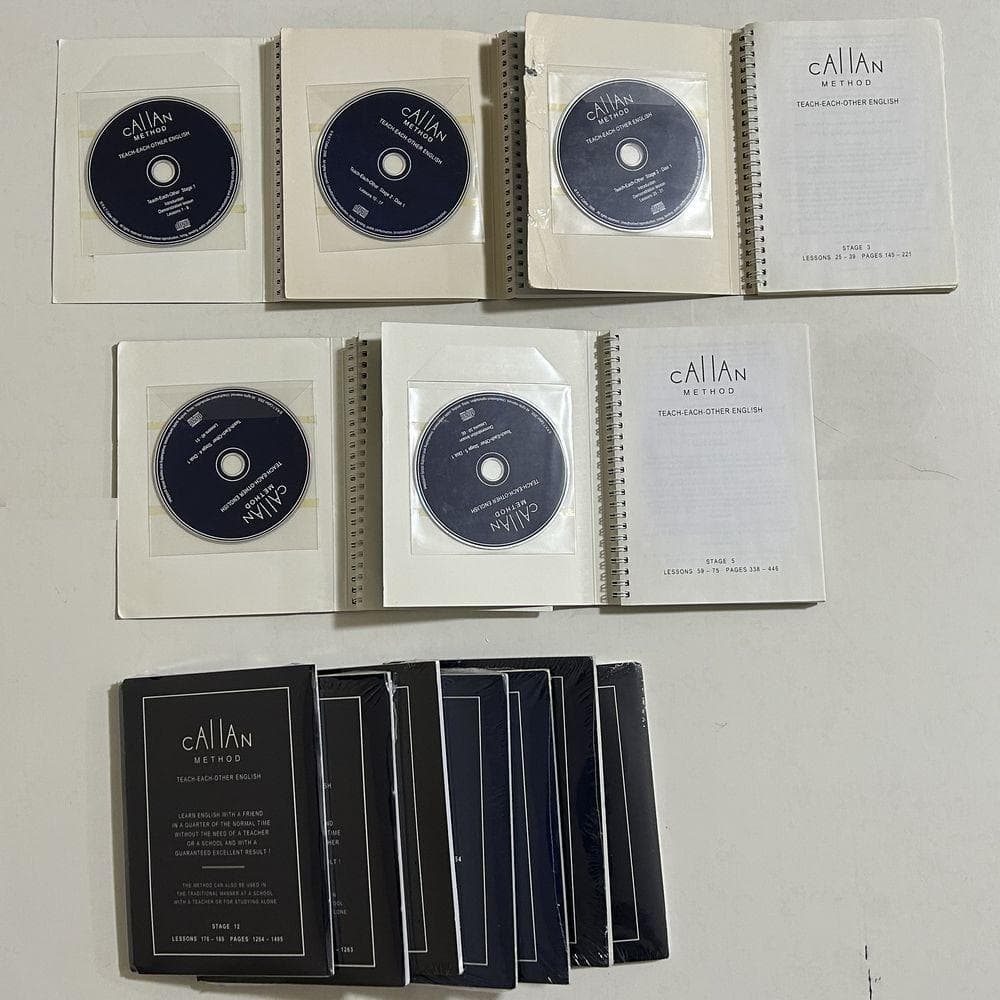 s*n様 CALLAN METHOD 1-12　テキスト　CD付　カラン　メソッ