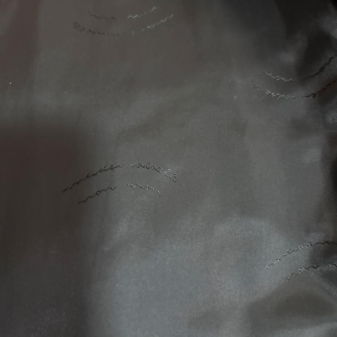 マドモアゼルノンノン　柔らかで軽いダッフルコート　ブラック　説明文お読みください