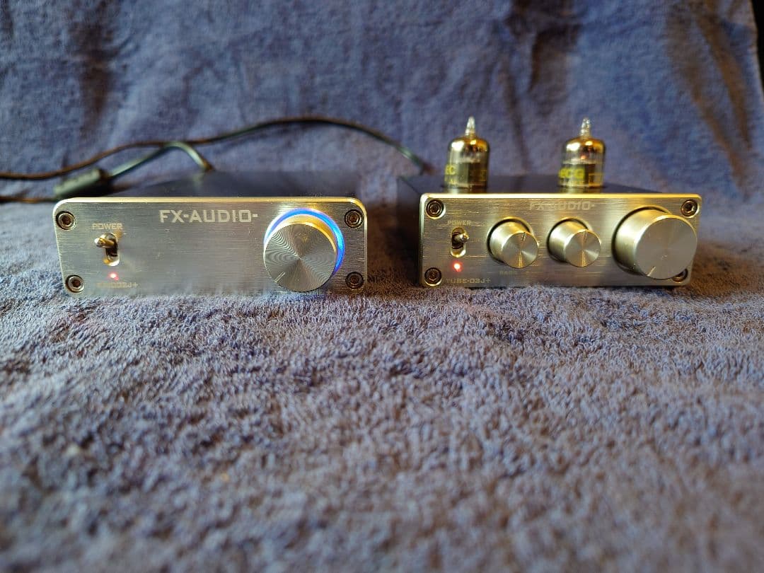 FX-AUDIO TUBE-03J+ FX1002J+ 中古 おまけ付き