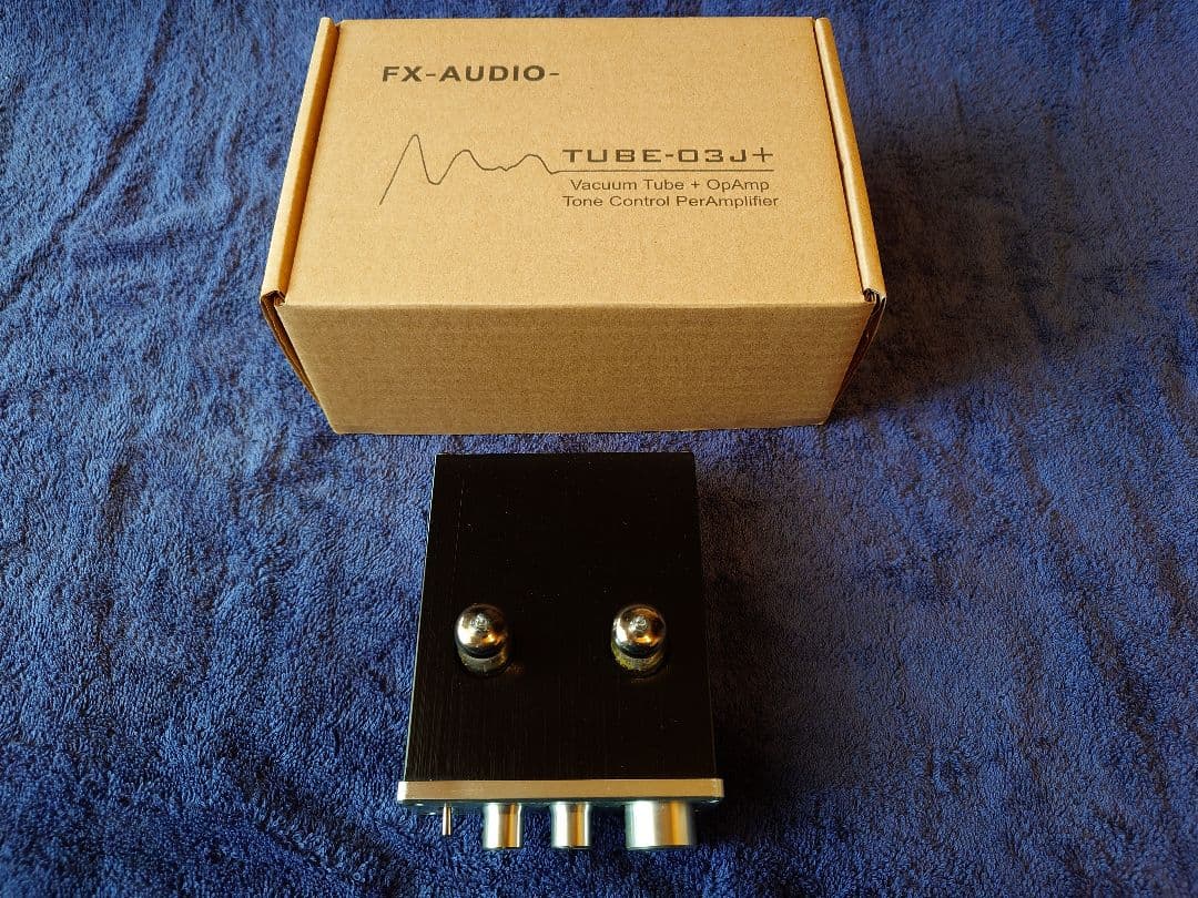FX-AUDIO TUBE-03J+ FX1002J+ 中古 おまけ付き