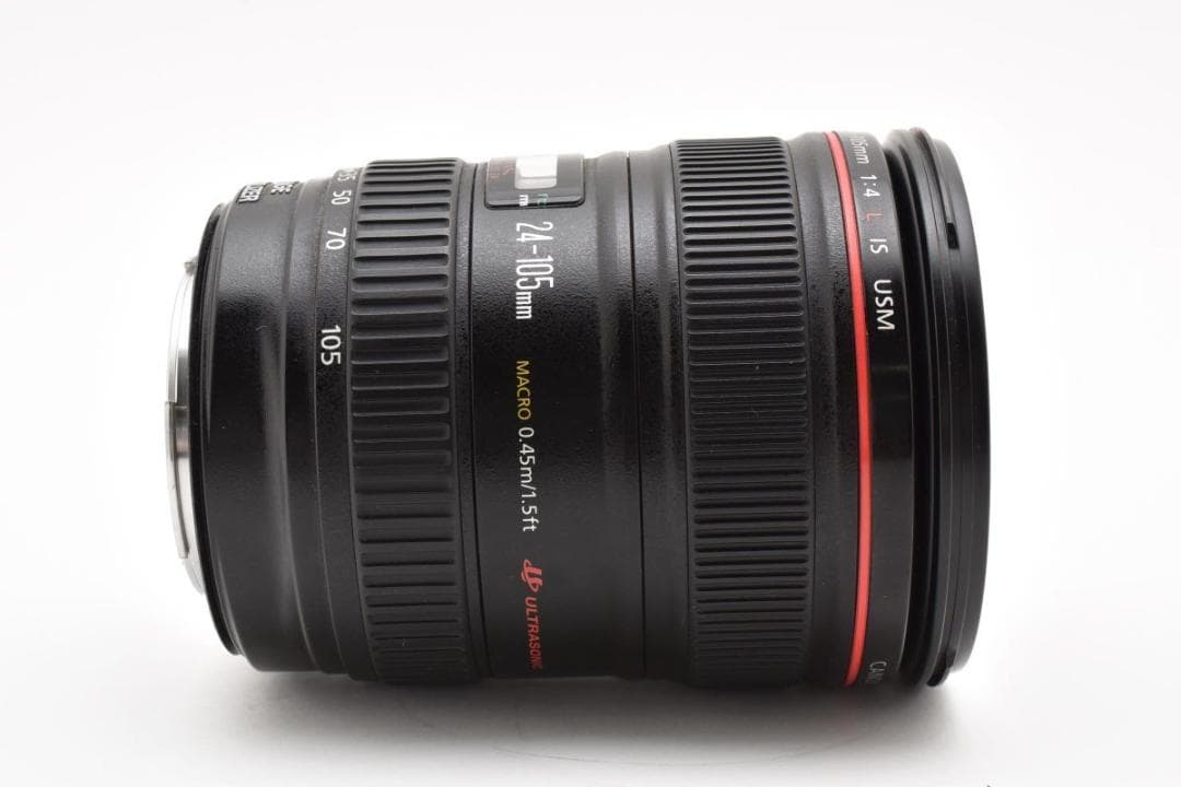 良品　Canon EF 24-105mm 4L IS USM フード/フィルタ付