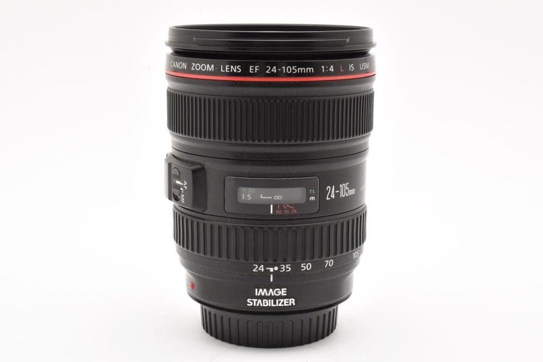 良品　Canon EF 24-105mm 4L IS USM フード/フィルタ付