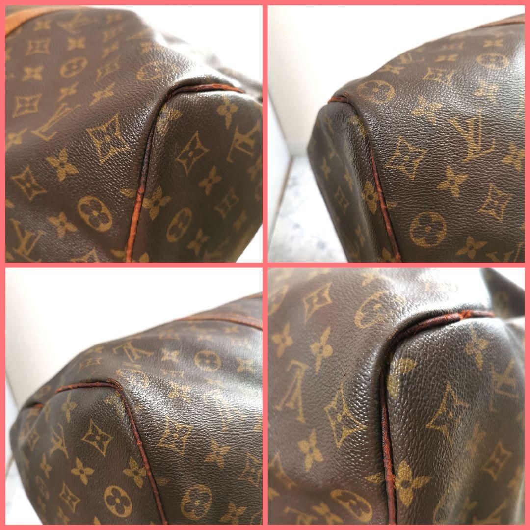 【良品】ルイヴィトン LVモノグラム ボストンバッグ50キーポル付属品