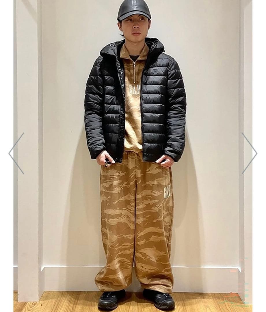 【希少レア】ꕥ新品未ꕥリサイクル フード付き パファージャケット黒