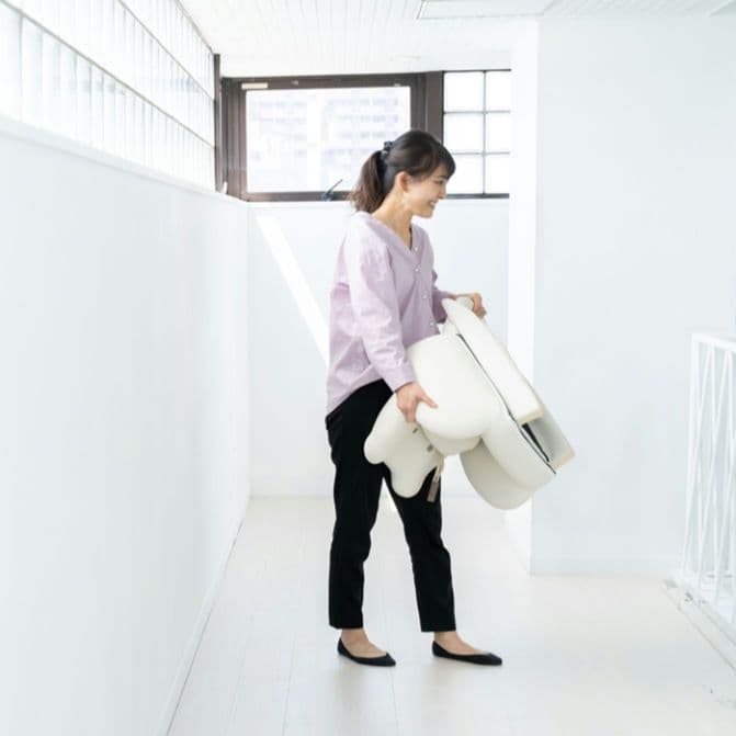 ❖【未使用に近い】テディハグ グランスイング＋（プラス） アイボリー 限定カラー