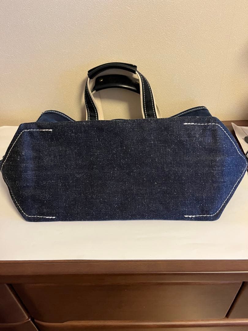 outil ウティ SAC COLMAR インディゴ M キャンバストート