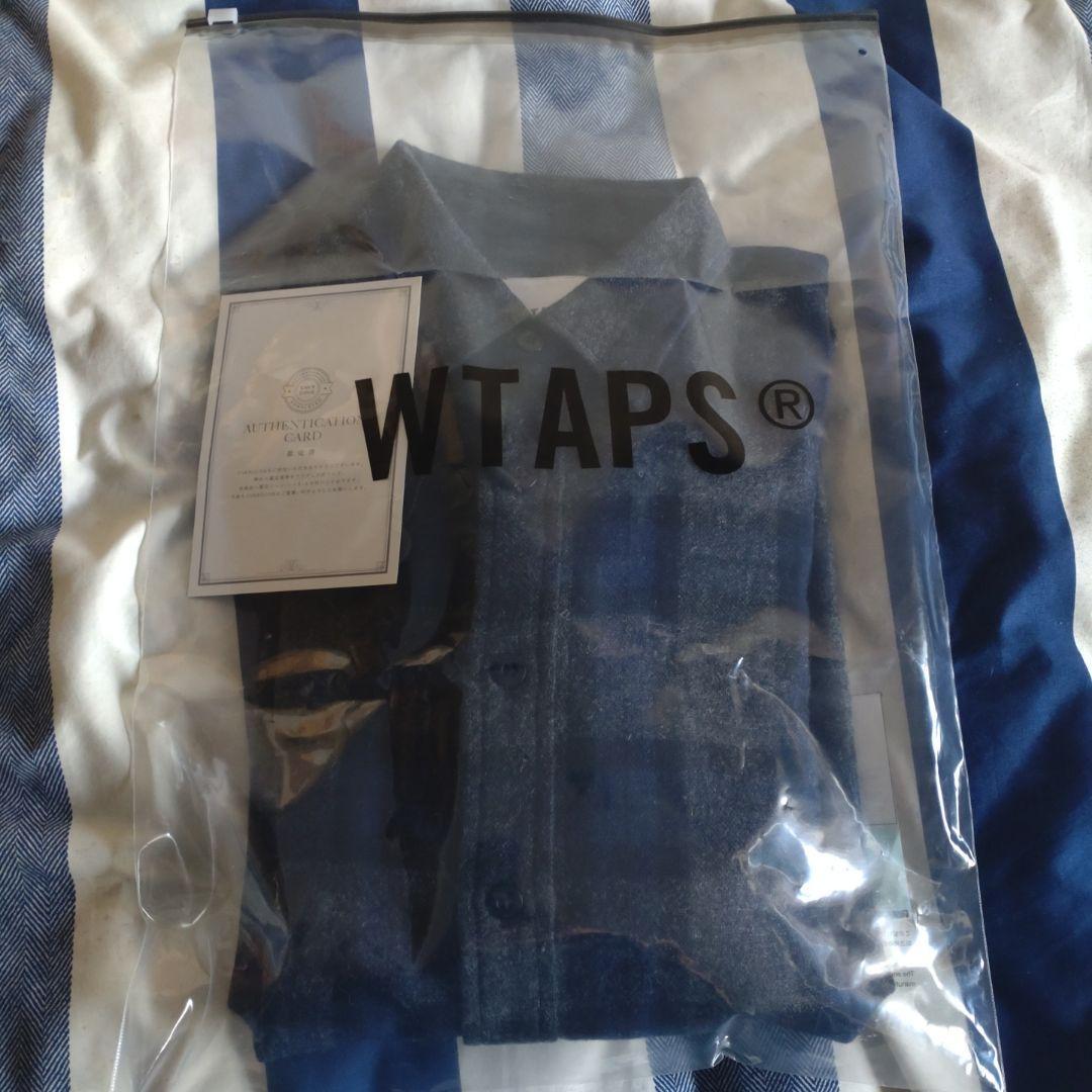 トップス wtaps 25aw TXT 01LS WOPL TWEED NAVY