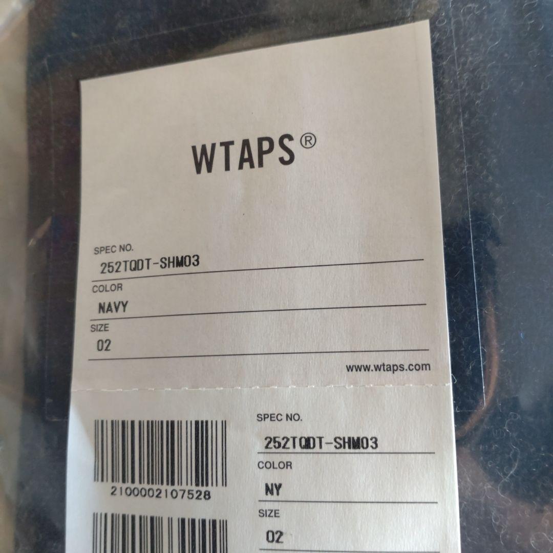 トップス wtaps 25aw TXT 01LS WOPL TWEED NAVY