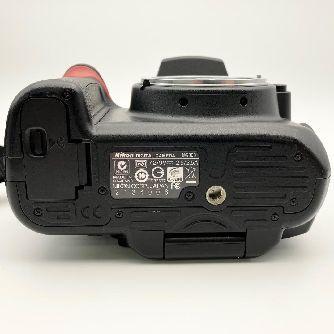 Nikon D5000 18-55 55-200 ダブルズームキット 動作確認済