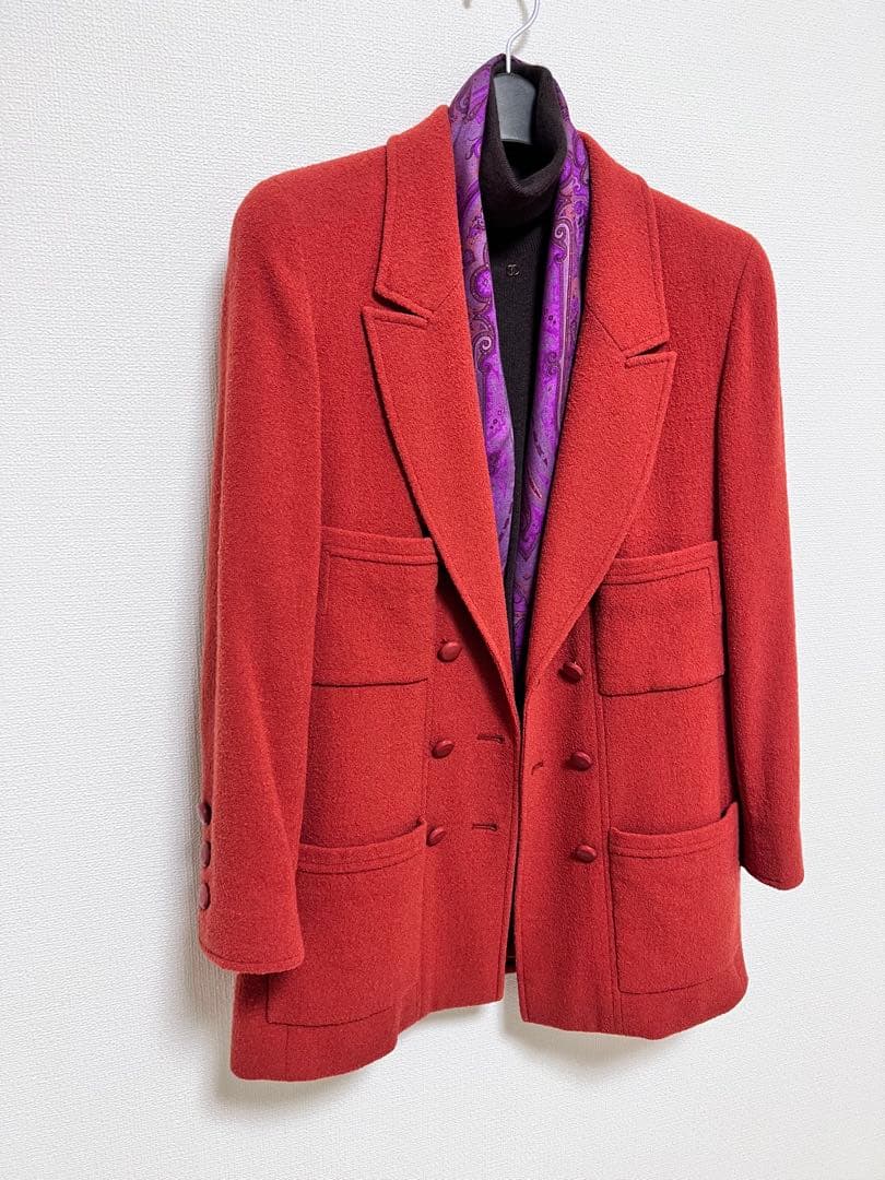 シャネル　カシミヤ　タートルネックセーター　Mサイズ