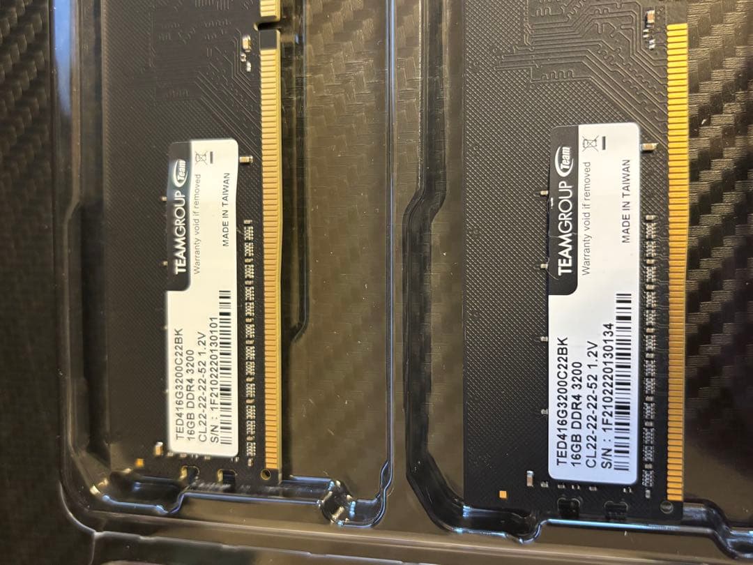 TEAMGROUP メモリ 16GB DDR4 32GB