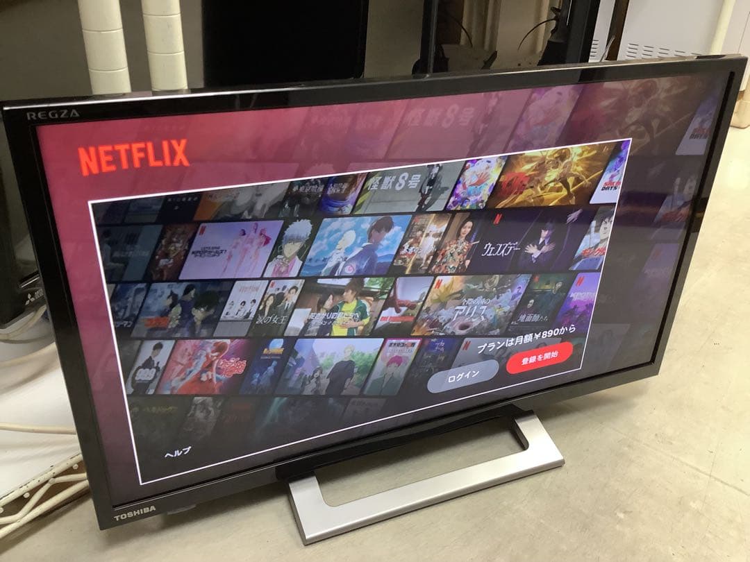 東芝　液晶TV　REGZA　24V34　24V型 /ハイビジョン（ネット対応）