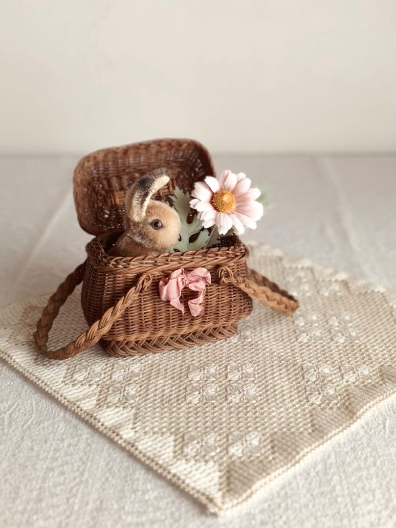 * antique doll panier ❀ * 小さなバスケット カゴ