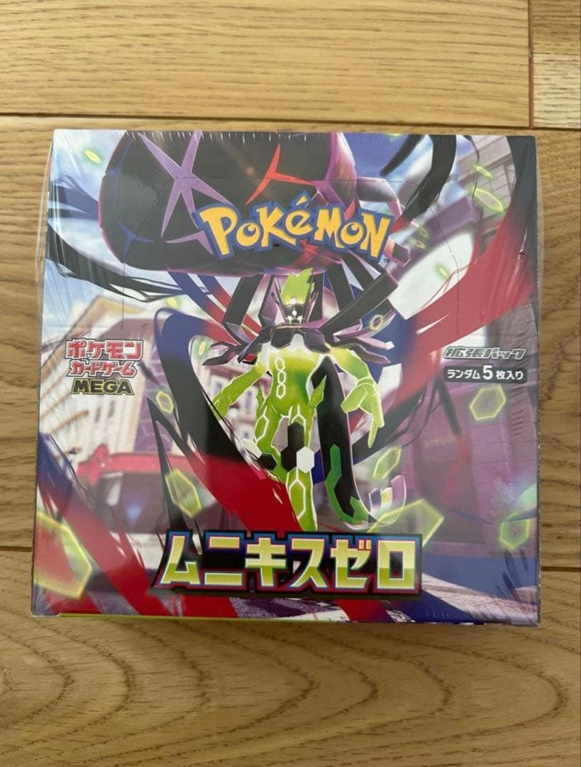 ポケモンカード　ムニキスゼロ１ＢＯＸ　シュリンクあり