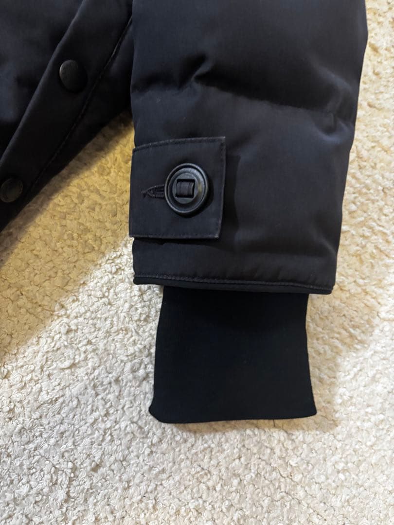   ブラック ダウンジャケット XS