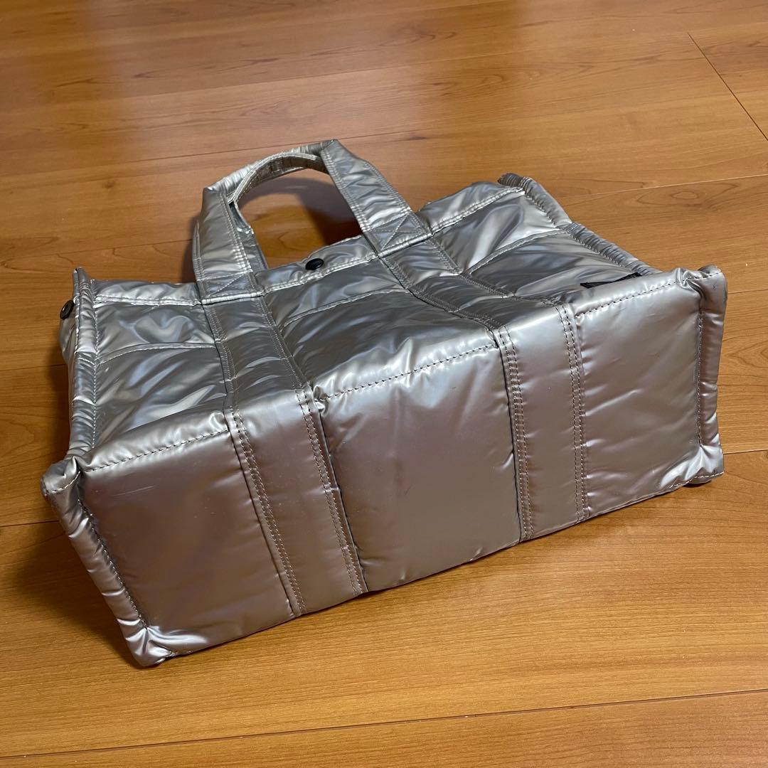 HEAD PORTER ヘッドポーター シルバージェット トートバッグ