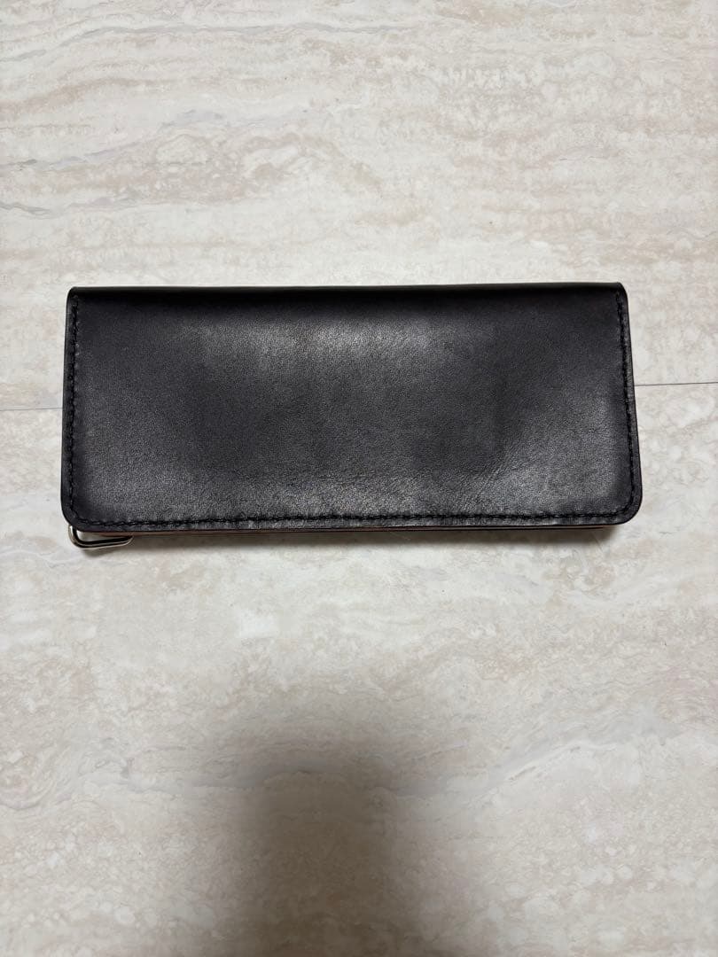 そな様　ロングトラッカーウォレット　三層　茶芯　レザークラフト　ハンドメイド