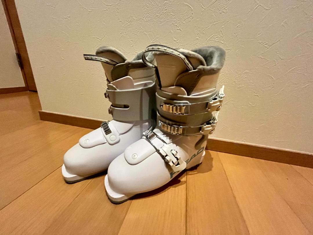 HEAD スキー用子どもブーツ ホワイト
