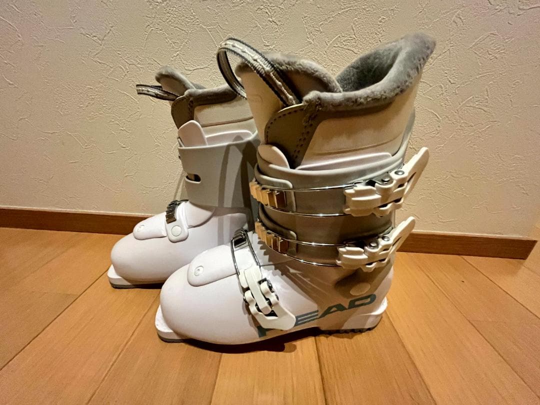 HEAD スキー用子どもブーツ ホワイト