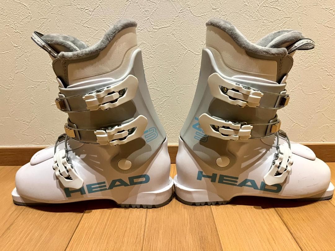 HEAD スキー用子どもブーツ ホワイト