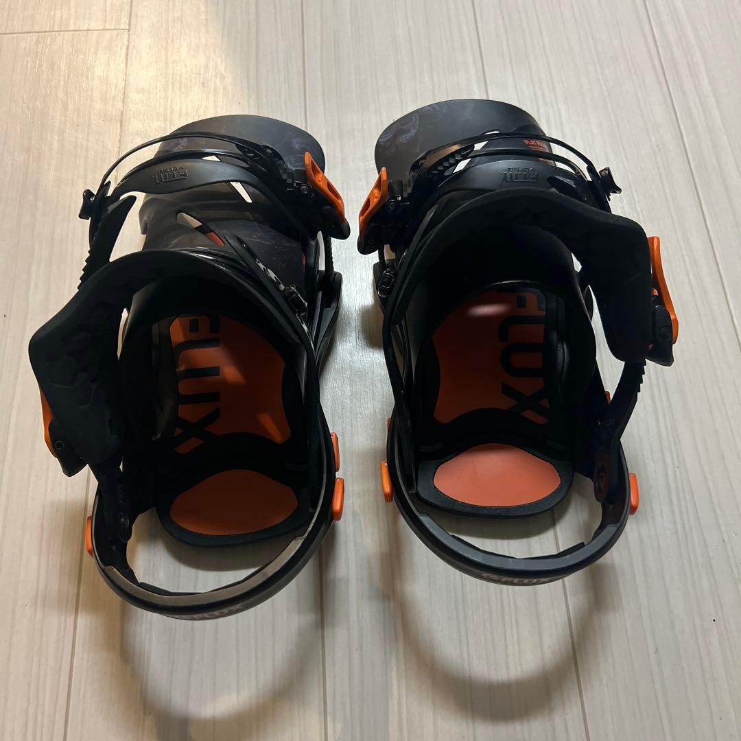23-24FLUX GT スノーボード ビンディング M ブラック/オレンジ