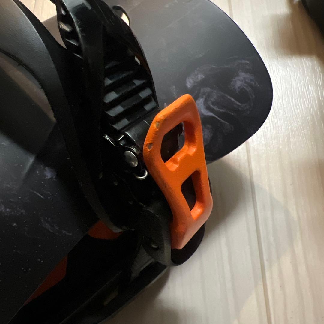 23-24FLUX GT スノーボード ビンディング M ブラック/オレンジ