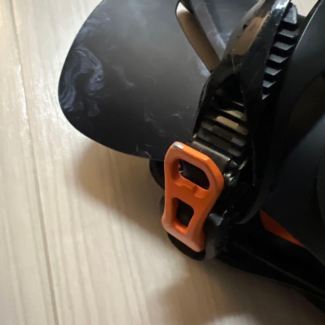 23-24FLUX GT スノーボード ビンディング M ブラック/オレンジ
