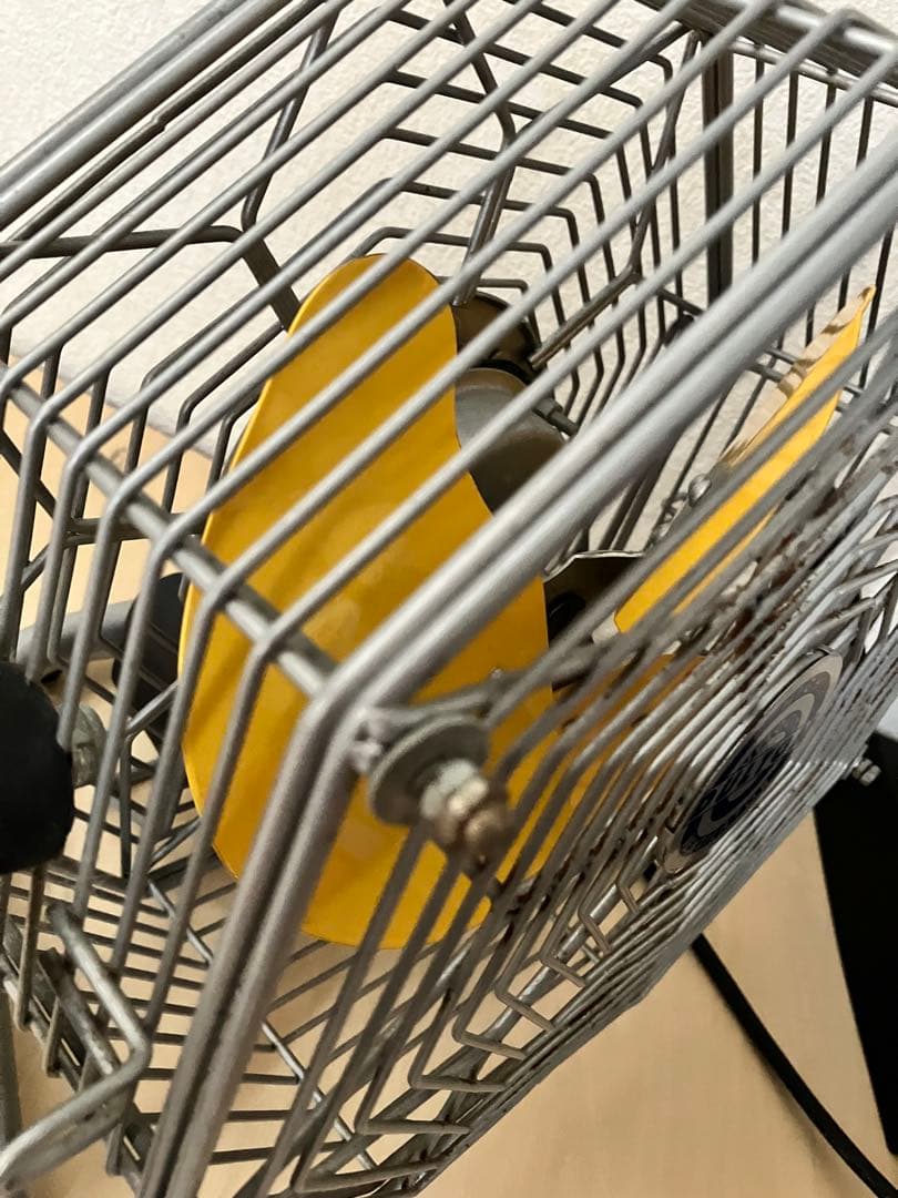 DULTON ダルトン 金属製 レトロ サーキュレーター 扇風機 黄色