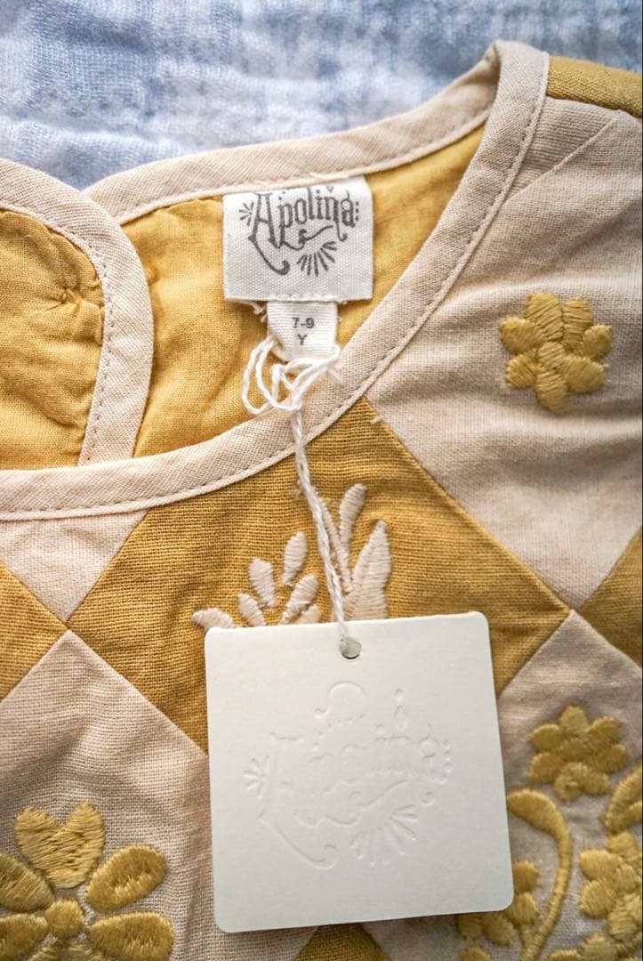 ワンピース Bibi Panelled Pinafore - Honey 7-9y