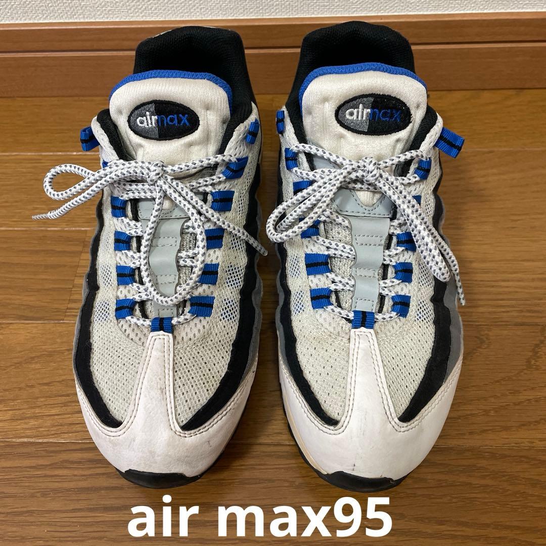 air max 95スニーカー ホワイト/ブルー