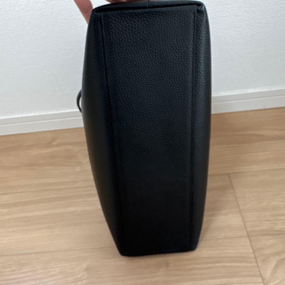 HUSH TAG 黒レザートートバッグ 姫路レザー