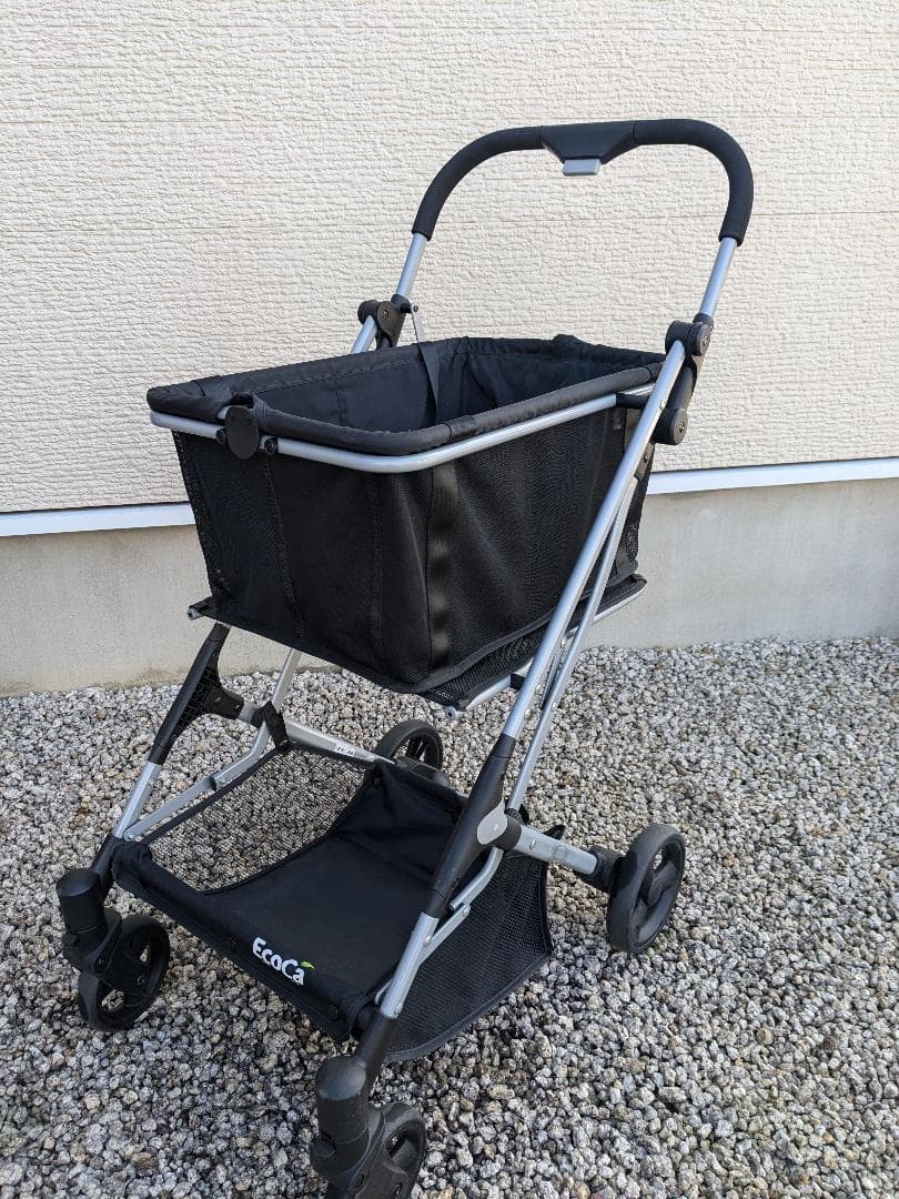 数回使用のみ　美品　EcoCa（エコカ） 折りたたみショッピングカート